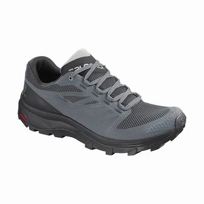 Női Salomon OUTLINE GORE-TEX Túracipő SA6792514 Sötét Kék/Fekete